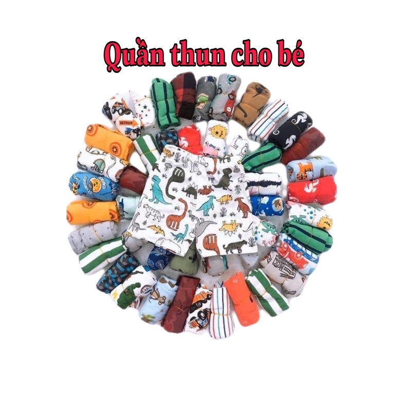 Quần đùi trẻ em SEVEN chất thun cotton