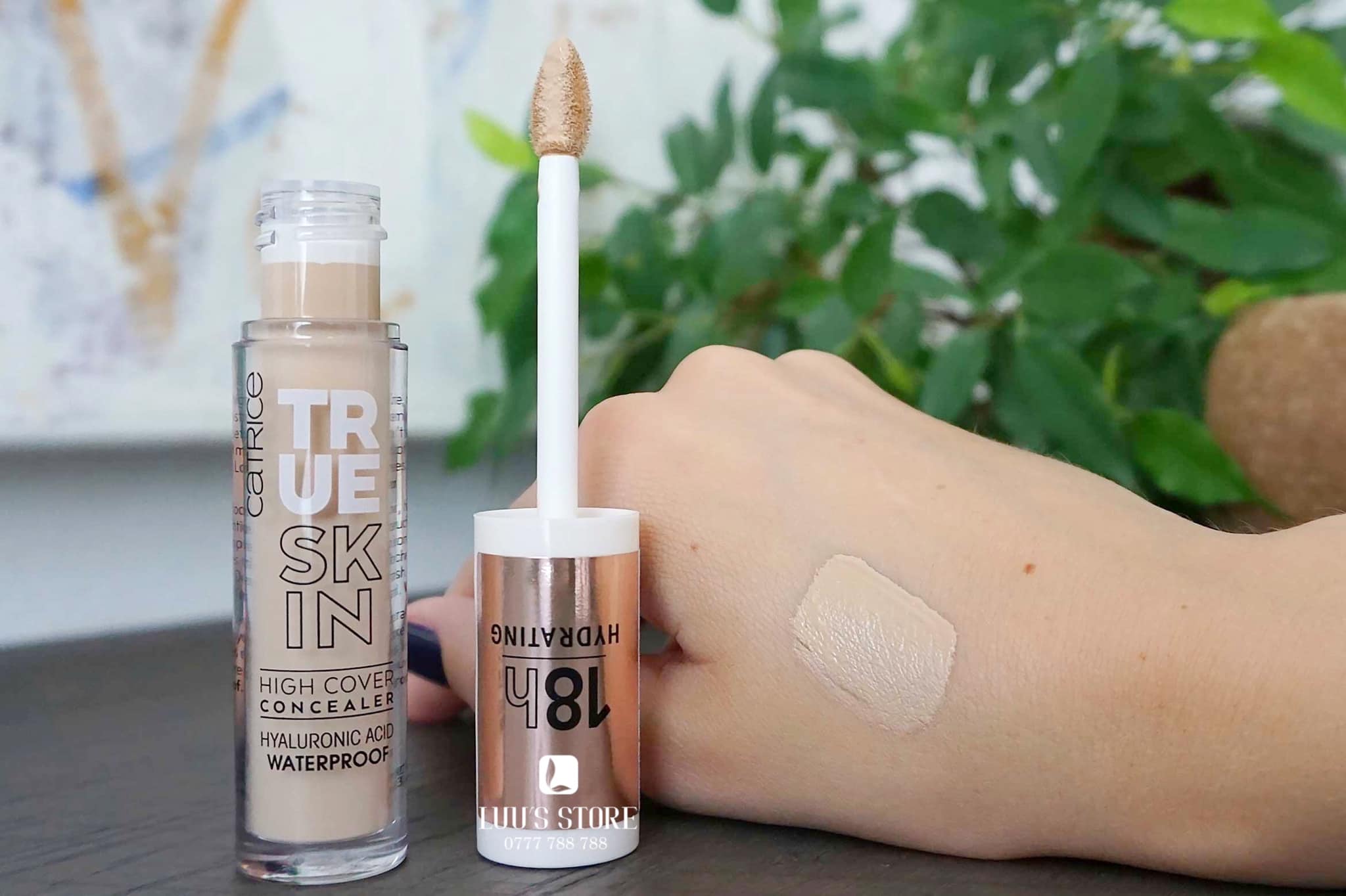 KEM CHE KHUYẾT ĐIỂM CATRICE TRUE SKIN HIGH COVER CONCEALER 4.5ML
