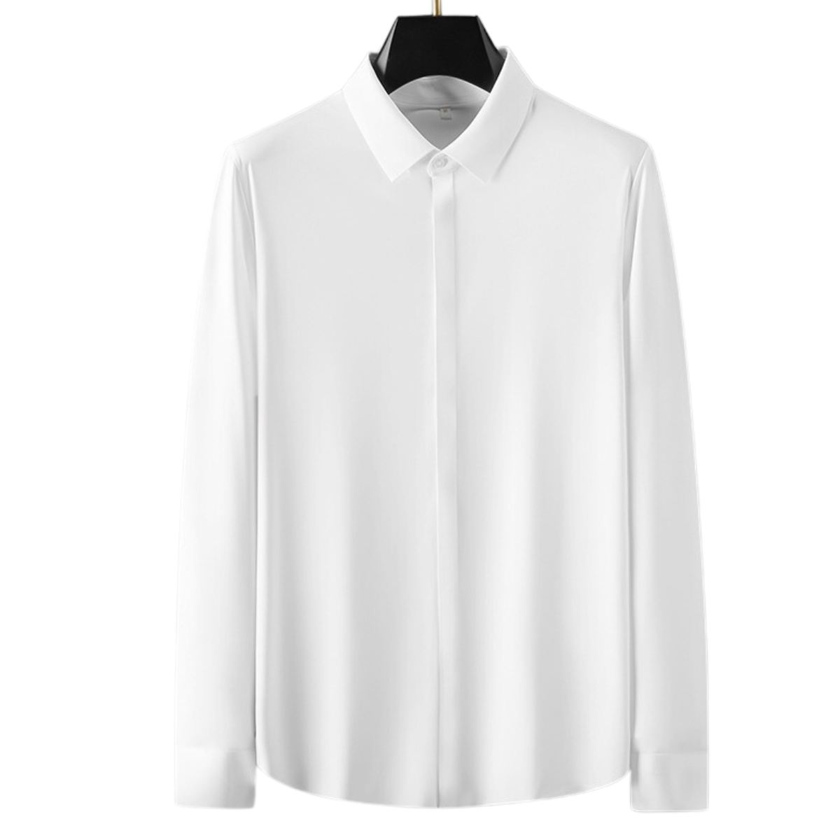 Sơ mi cotton giấu cúc công sở gấp hộp chất đẹp thương hiệu Veratino