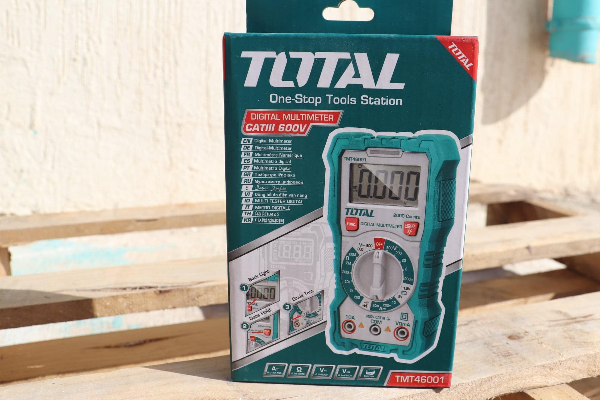 đồng hồ đo điện vạn năng total tmt46001- hàng chính hãng 1