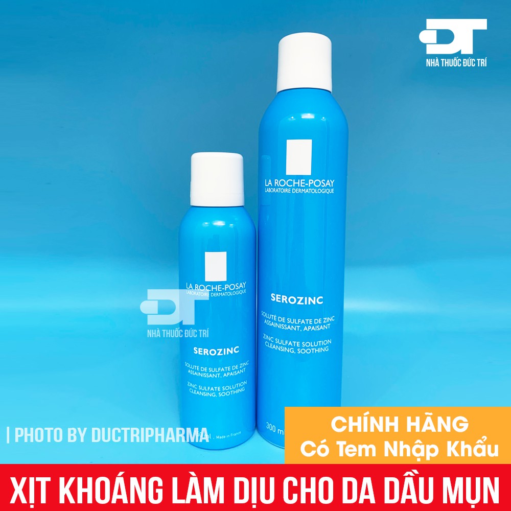 Xịt Khoáng Làm Sạch Và Làm Dịu Da Cho Da Dầu Mụn La Roche-Posay Serozinc