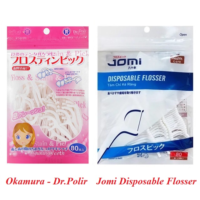 Tăm Chỉ Nha Khoa Jomi - Okamura Dr.Polir