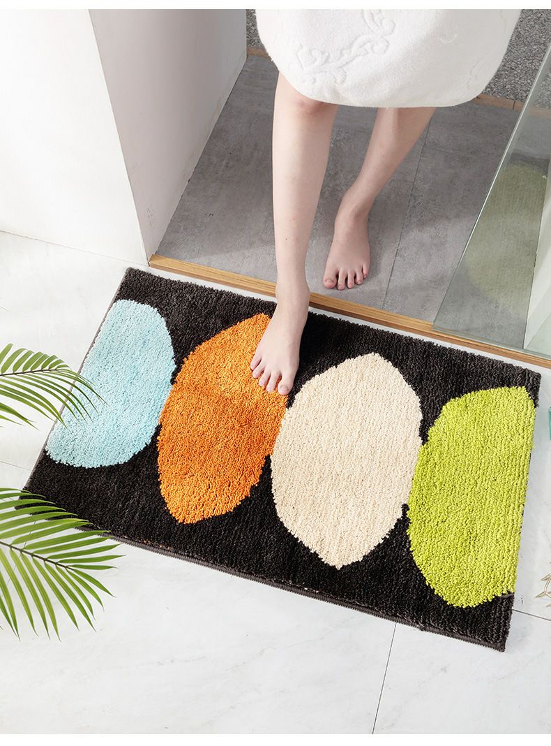 Thảm chùi chân 100%cotton kiểu dáng trẻ trung sang trọng