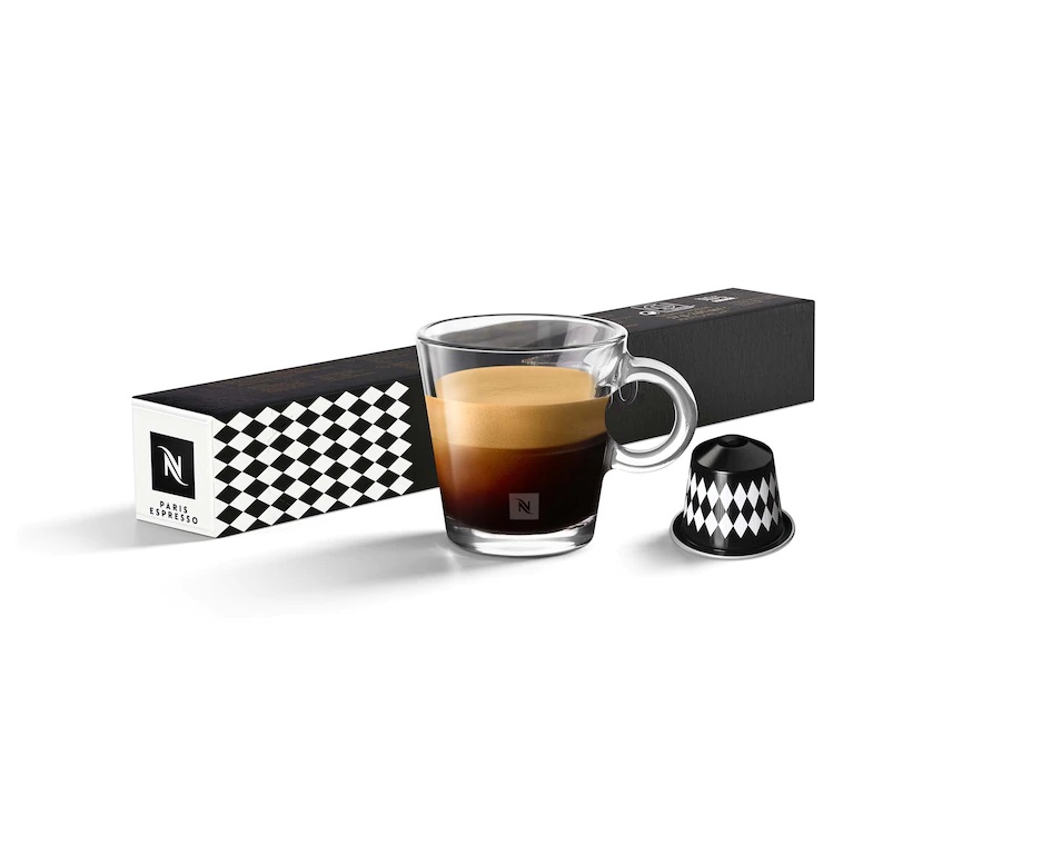 Cà phê viên nén nespresso paris espresso - mild & balanced