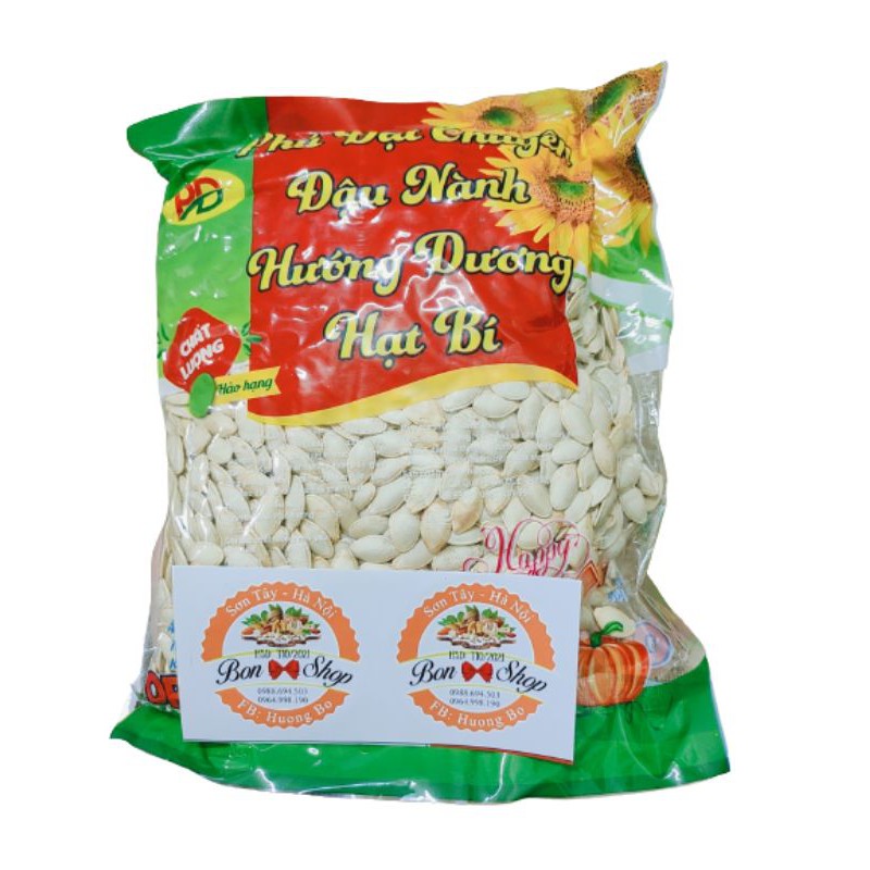 1kg hạt bí ta rang tay to mẩy giòn ngon