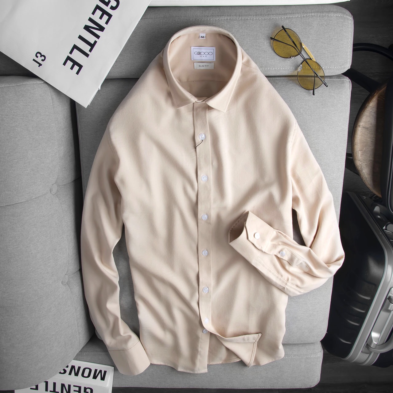 Áo Sơ Mi nam tay dài, chất liệu Vải Lụa Chống Nhăn, phong cách công sở thanh lịch, có nhiều size, áo nam dài tay, áo sơ mi nam, áo nam, áo sơ mi công sở, áo sơ mí lịch sự, áo lịch sự