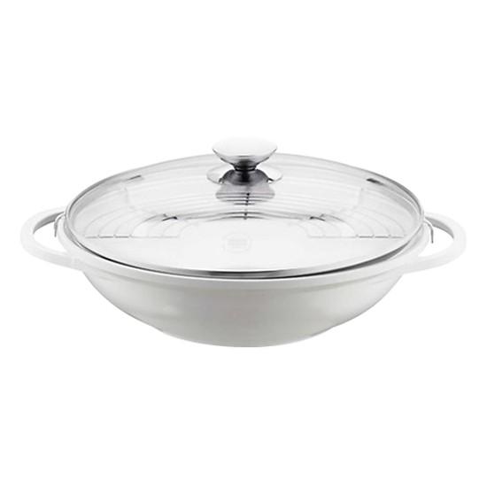 Chảo berndes wokpan vain 32cm màu trắng 032139