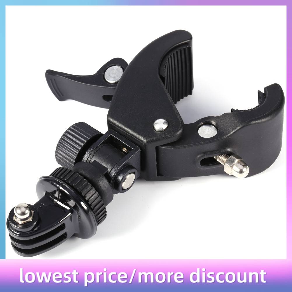 Tay cầm xe đạp xoay 360 ° phổ quát clip trên kẹp gắn cho máy ảnh GoPro【 lowest price+biggest discount】