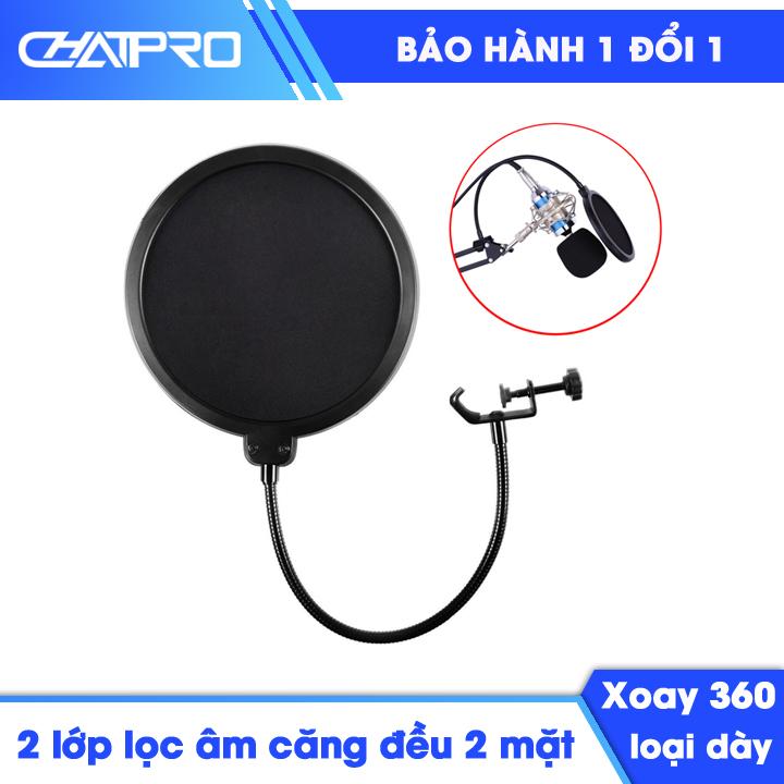 Màng lọc âm cho micro livestream, thu âm