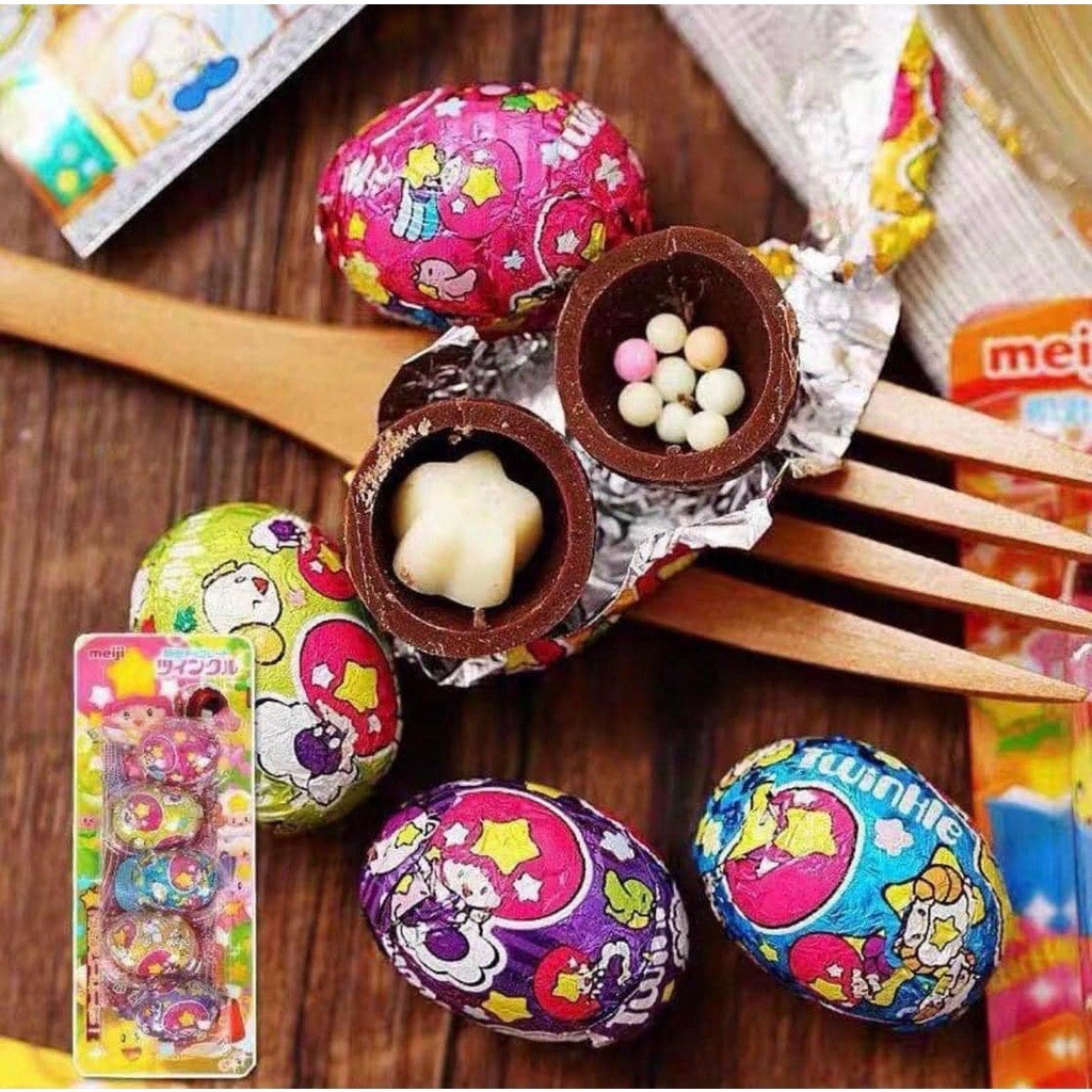 Kẹo Socola trứng Meiji Twinkle 26g - Nhật Bản