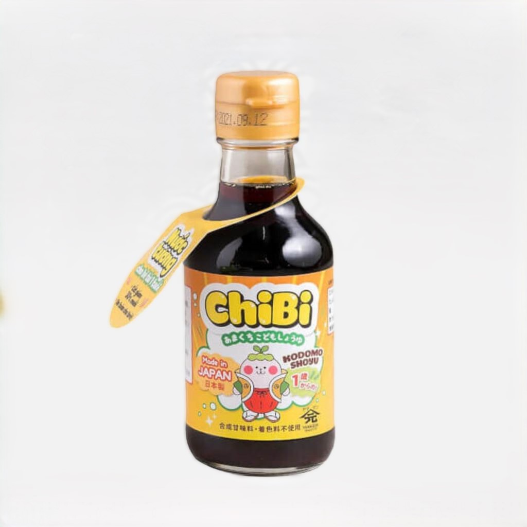 Nước tương ăn dặm giảm muối Nhật Bản 150ml ChiBi (Yamagen) cho bé từ 9 tháng tuổi