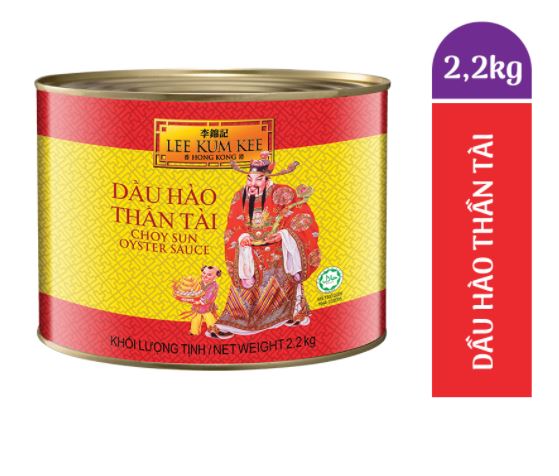 Dầu hào Thần Tài Lee Kum Kee 2,2kg