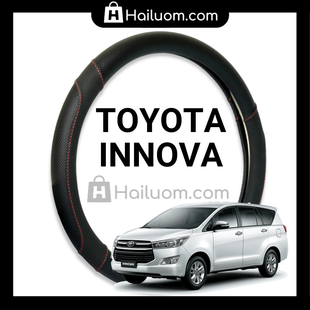 Bọc vô lăng ô tô toyota innova | bọc vô lăng cao cấp sparco italy