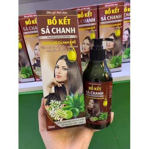 Dầu gội thiên nhiên bồ kết xả chanh gd34