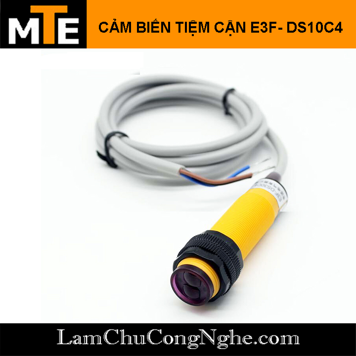 Cảm biến phát hiện vật cản 10cm dc 6-36v dùng hồng ngoại e3f-ds10c4