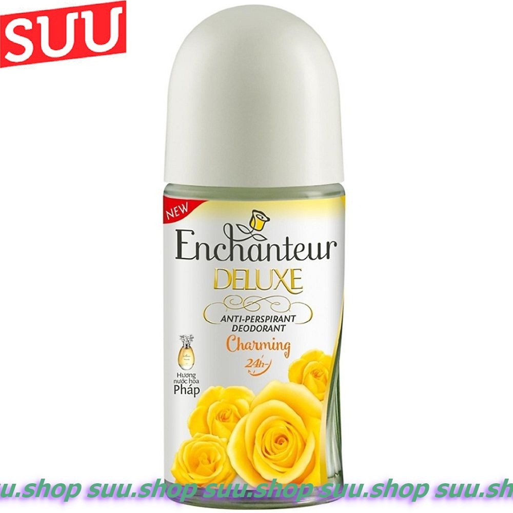 Lăn Khử Mùi 50ml Deluxe Charming Enchanteur.