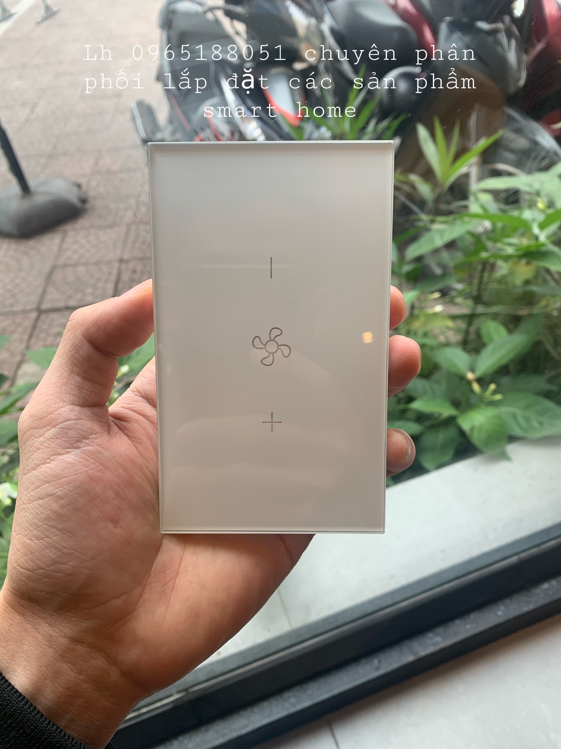 Công tắc điều khiển quạt wifi qua điện thoại app tuya smart