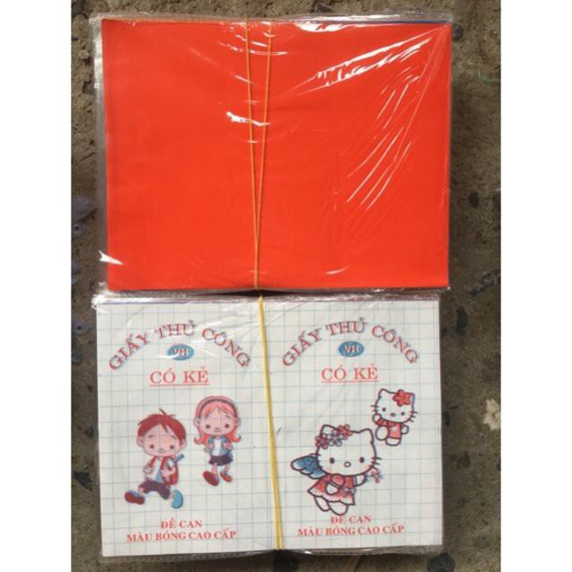 Giấy thủ công 5 màu 17*22cm