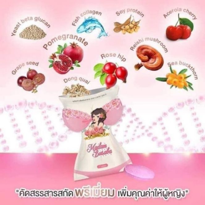 Combo 10 gói nở ngực madam busaba Thái Lan