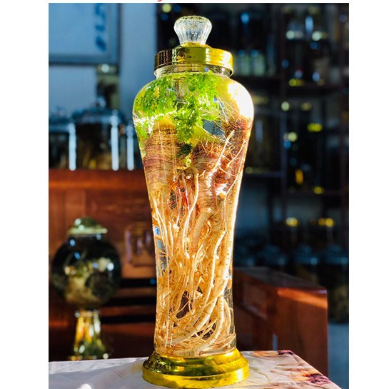 Bình ngâm rượu thủy tinh 6 lít