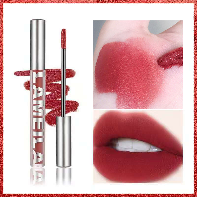 LAMEILA 6 son kem Glossy Matte Moisturizing Lip Glaze son bóng