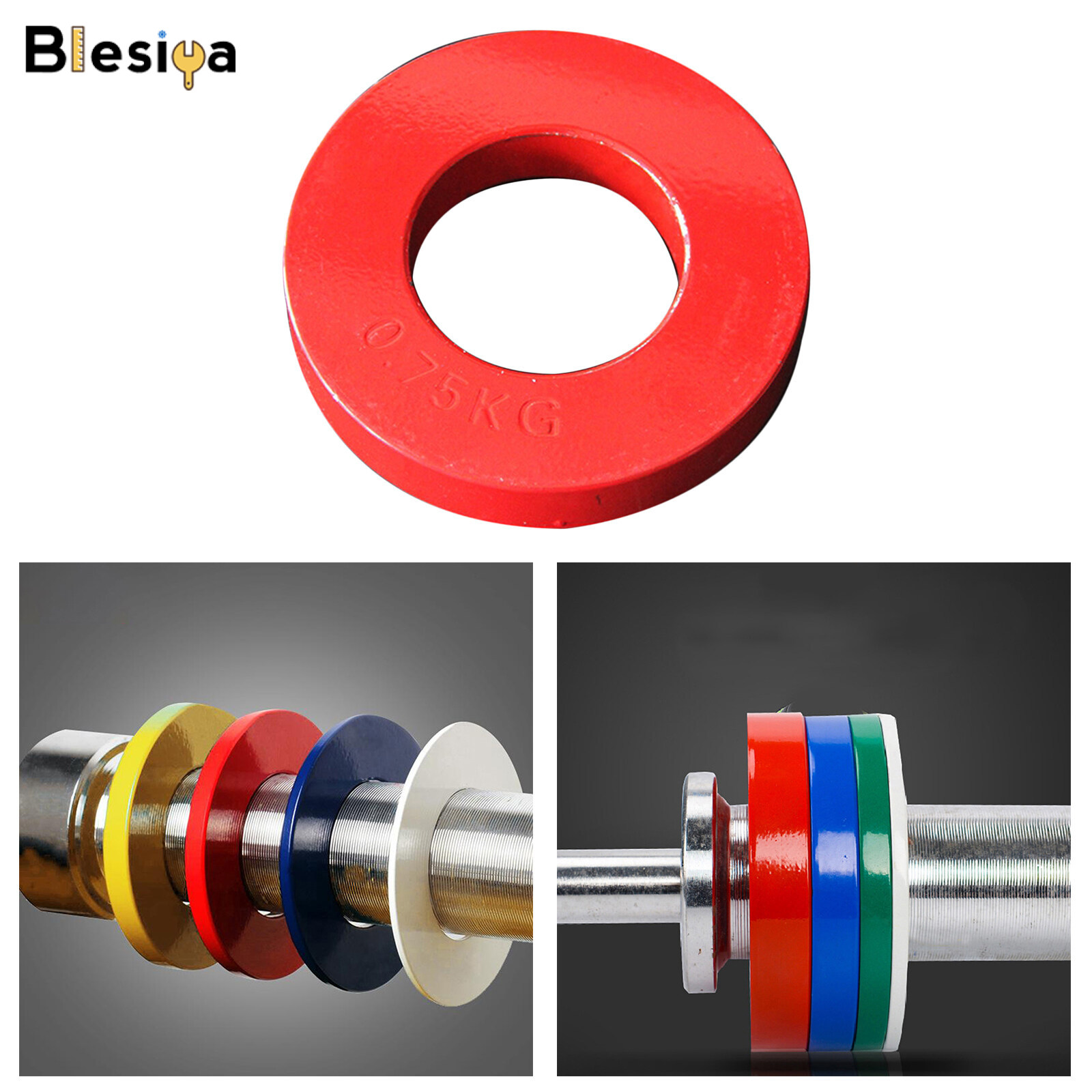 Blesiya Tấm Thép Trọng Lượng Phân Đoạn Olympic, TẤm Siêu Nhỏ Để Khắc Phục Trục Lăn