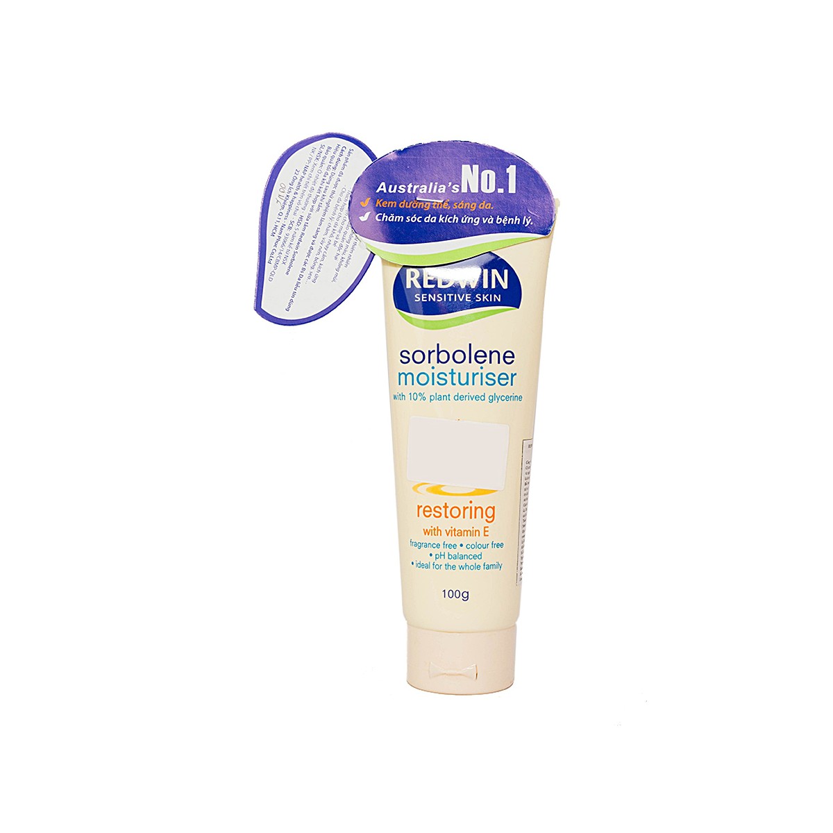 Kem Dưỡng Da REDWIN Sorbolene Moisturiser Restoring With Vitamin E 100ml