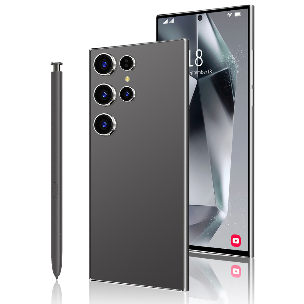 NEW S24 Ultra điện thoại thông minh 7.3 inch Android đt 3G/4G/5G giá rẻ 8GB/256GB HD Toàn màn hình điện thoại rẻ cho học sinh Hai SIM Với bút Dấu vân tay - 3