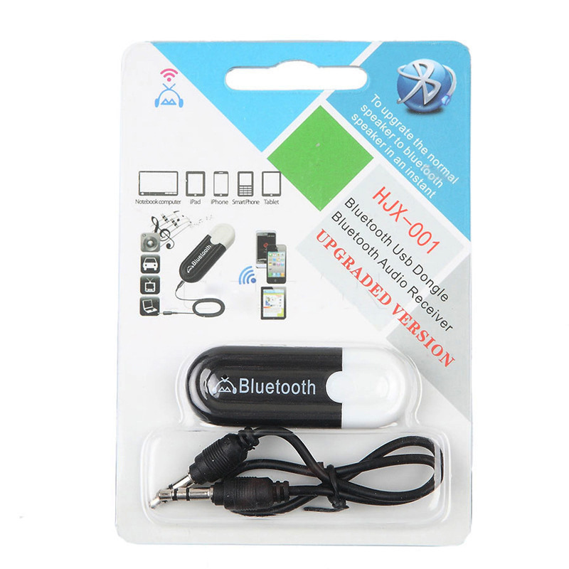 Usb Bluetooth 5.0 Cho Loa Và Ampli HJX-001 Phạm Vi Hoạt động 8 đến 10m Biến Loa Thường Thành Loa Bluetooth
