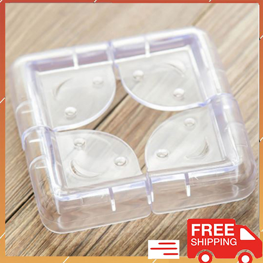 [FREESHIP+ ÁP MÃ GIẢM 10%] [Tặng miếng dính 2 mặt] Set 4 Bịt Góc Bàn Silicone Kazoo Garden BGB01 Chống Đập Đầu Vào Cạnh Bàn Cho Bé, chất liệu silicon, siêu bền