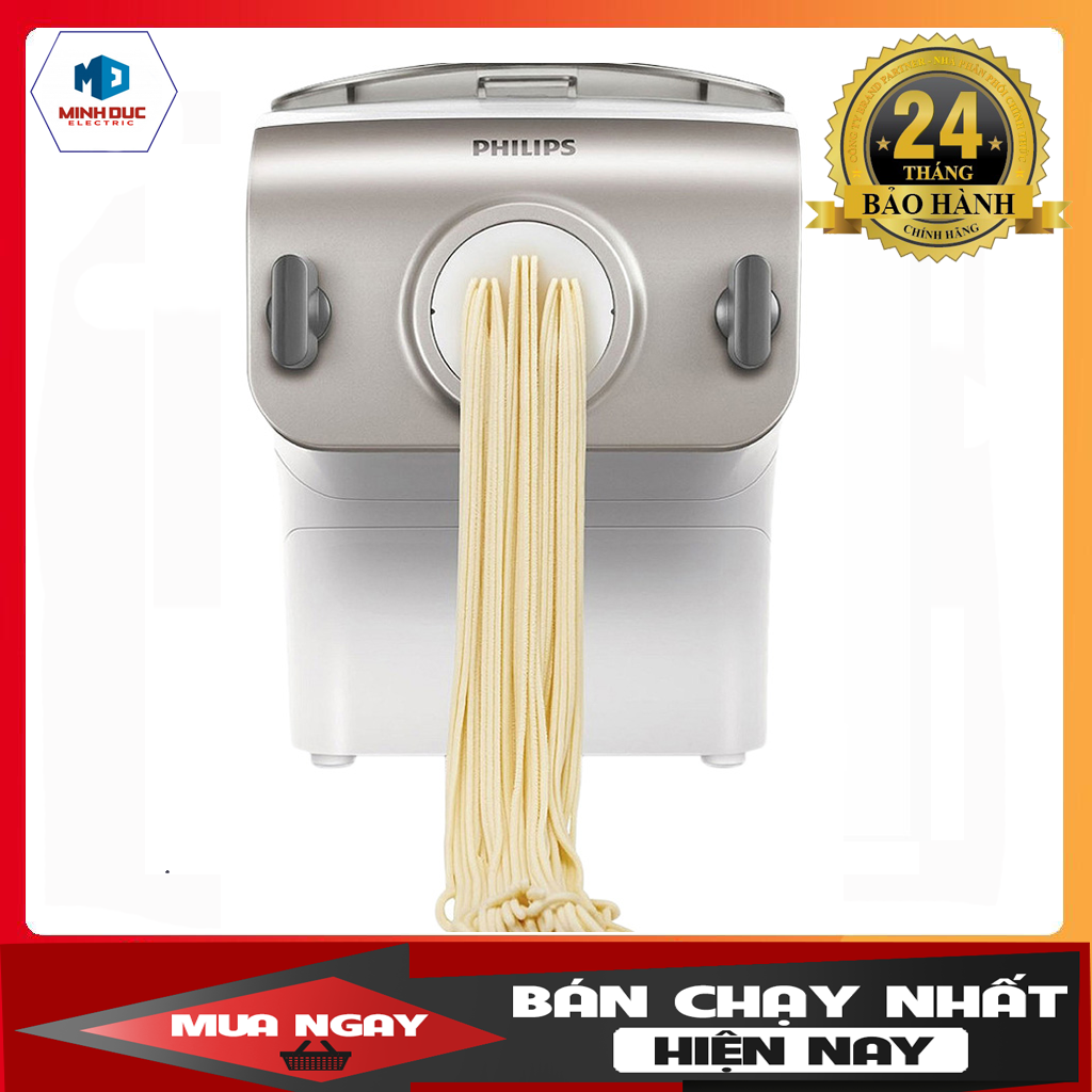 Máy làm mỳ cao cấp máy làm bún tươi tại nhà philips hr2355/01 - bảo hành 24 tháng