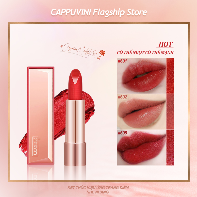 Wodwod thỏi lì last powder lipstick/son thỏi màu lì tươi tắn lâu trôi cả ngày