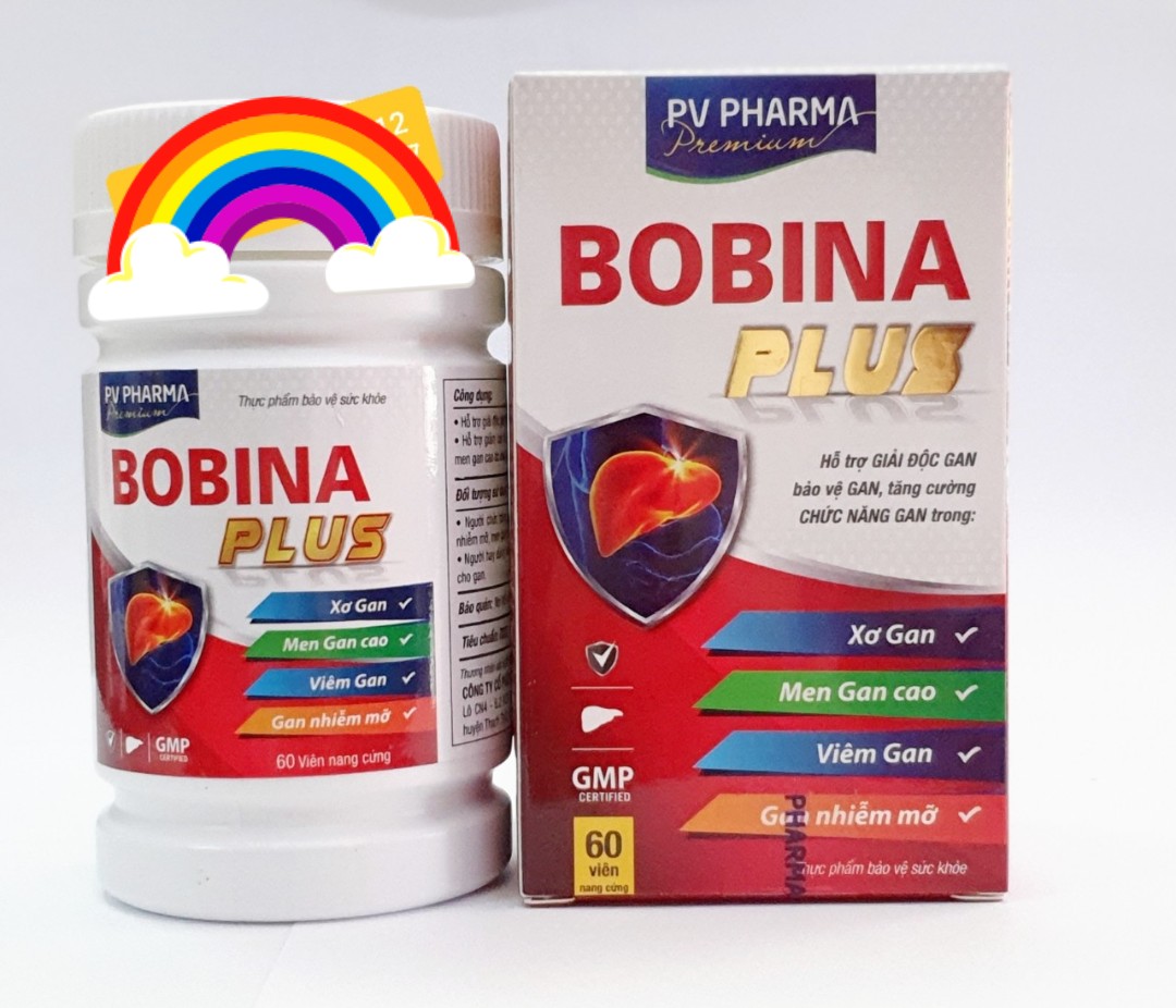 BOBINA PLUS - HỔ TRỢ GIẢI ĐỘC GAN - MEN GAN CAO