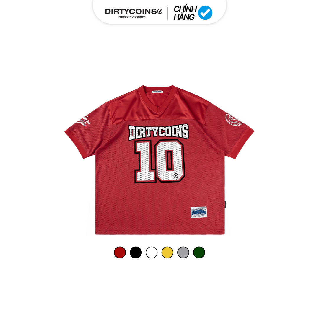 Áo Thun DirtyCoins Logo Football Jersey