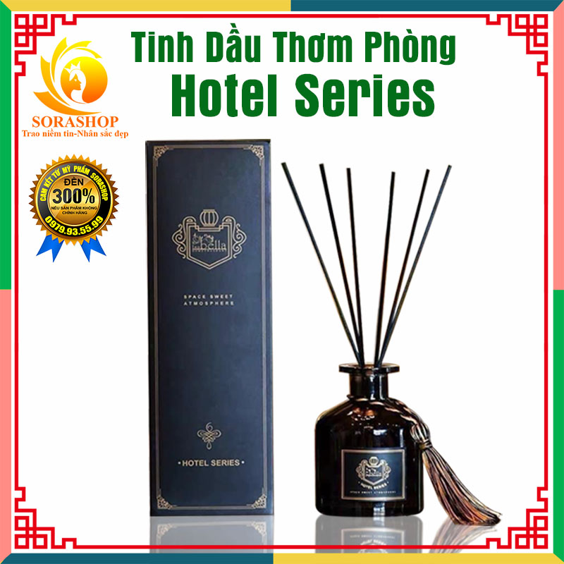 Tinh Dầu Thơm Phòng Hotel Series, Khử Mùi, Thanh Lọc Không Khí Giúp Căn Phòng Thơm Ngát Hương Hoa, Tạo Giấc Ngủ Ngon, Chai 50ml