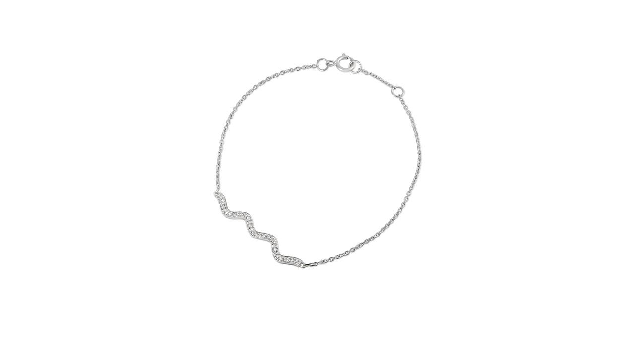 Lắc tay đính kim cương Precita 9594276-DI-WG - White Gold