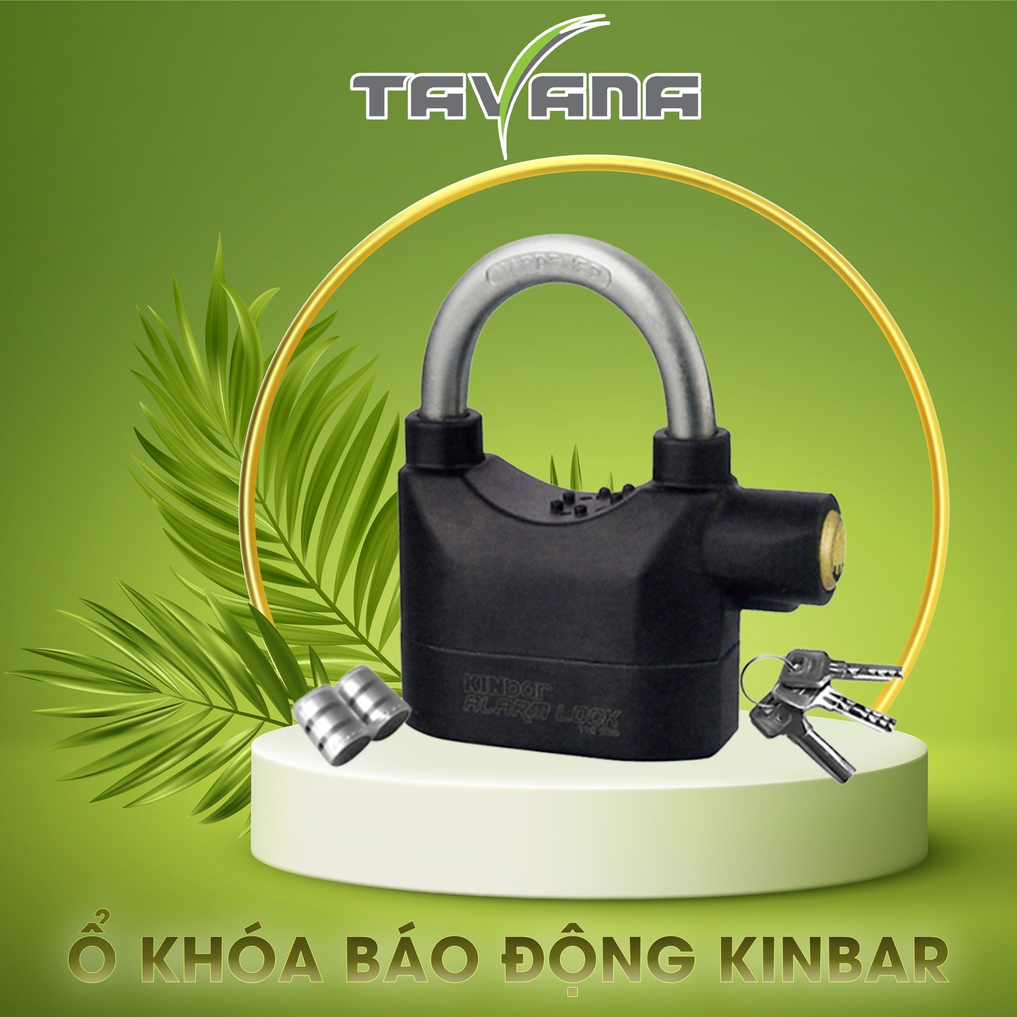 Khoá chống trộm Kinbar K102B