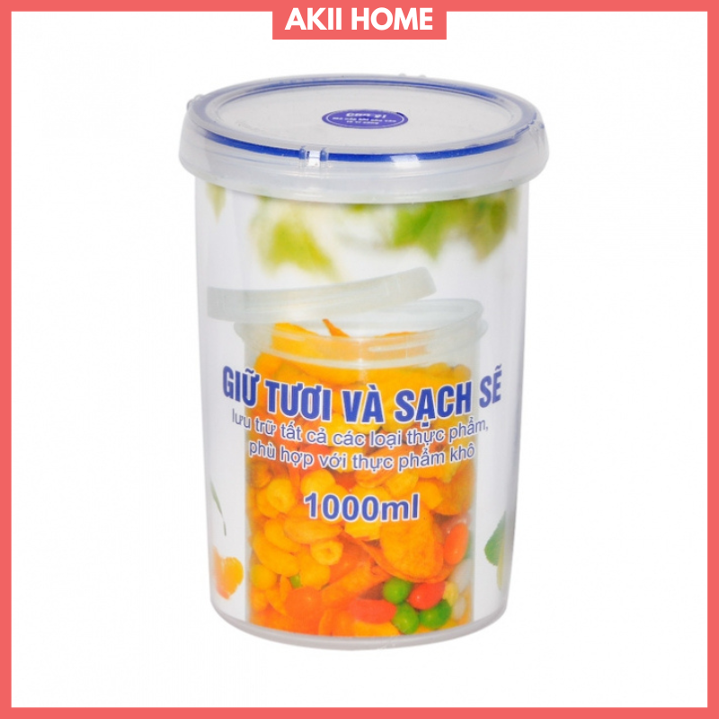 Hộp đựng thực phẩm tròn song long 500ml/750ml/1000ml