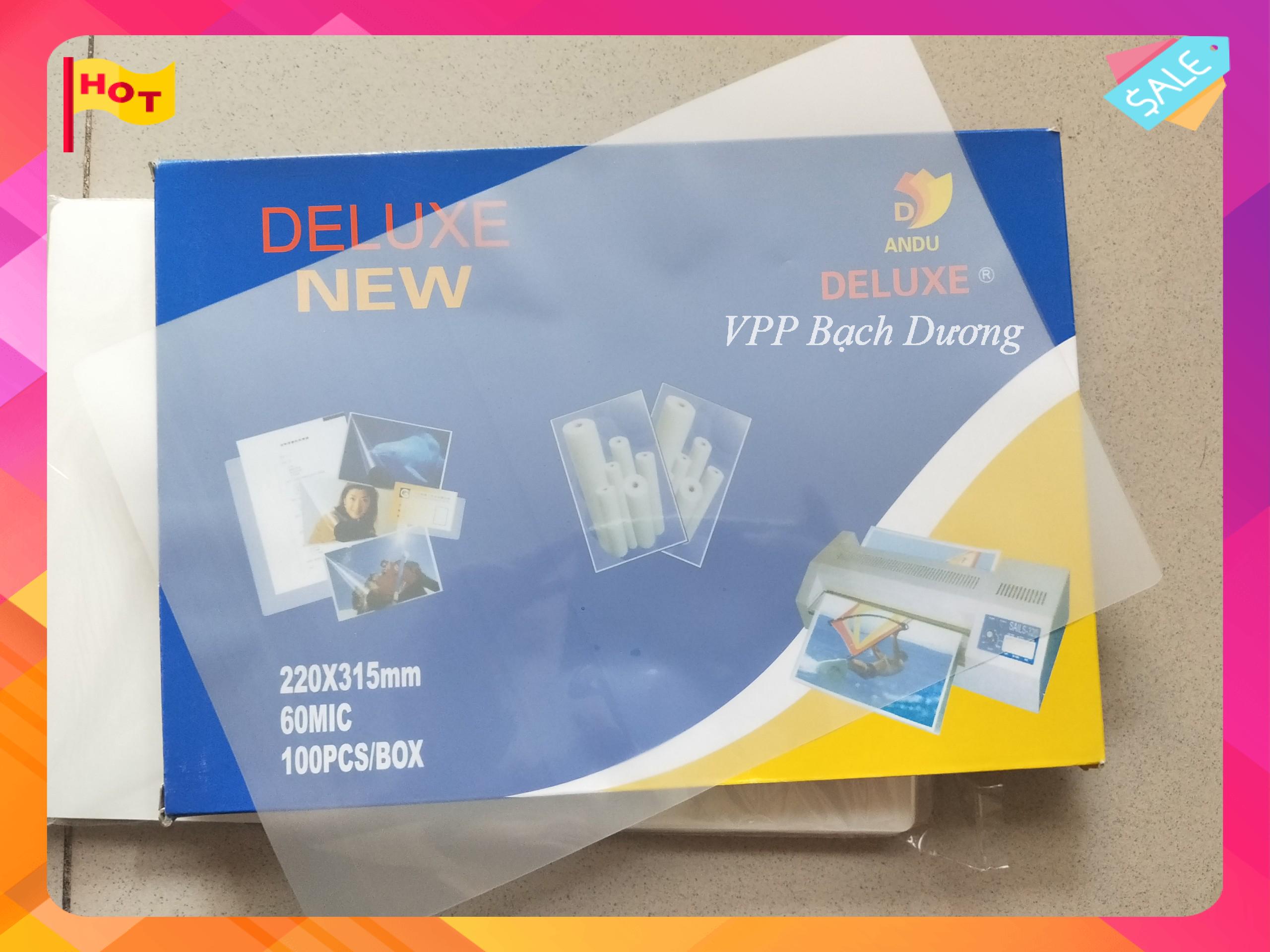 Nhựa ép plastic a4 60 mic - 100 tờ/hộp