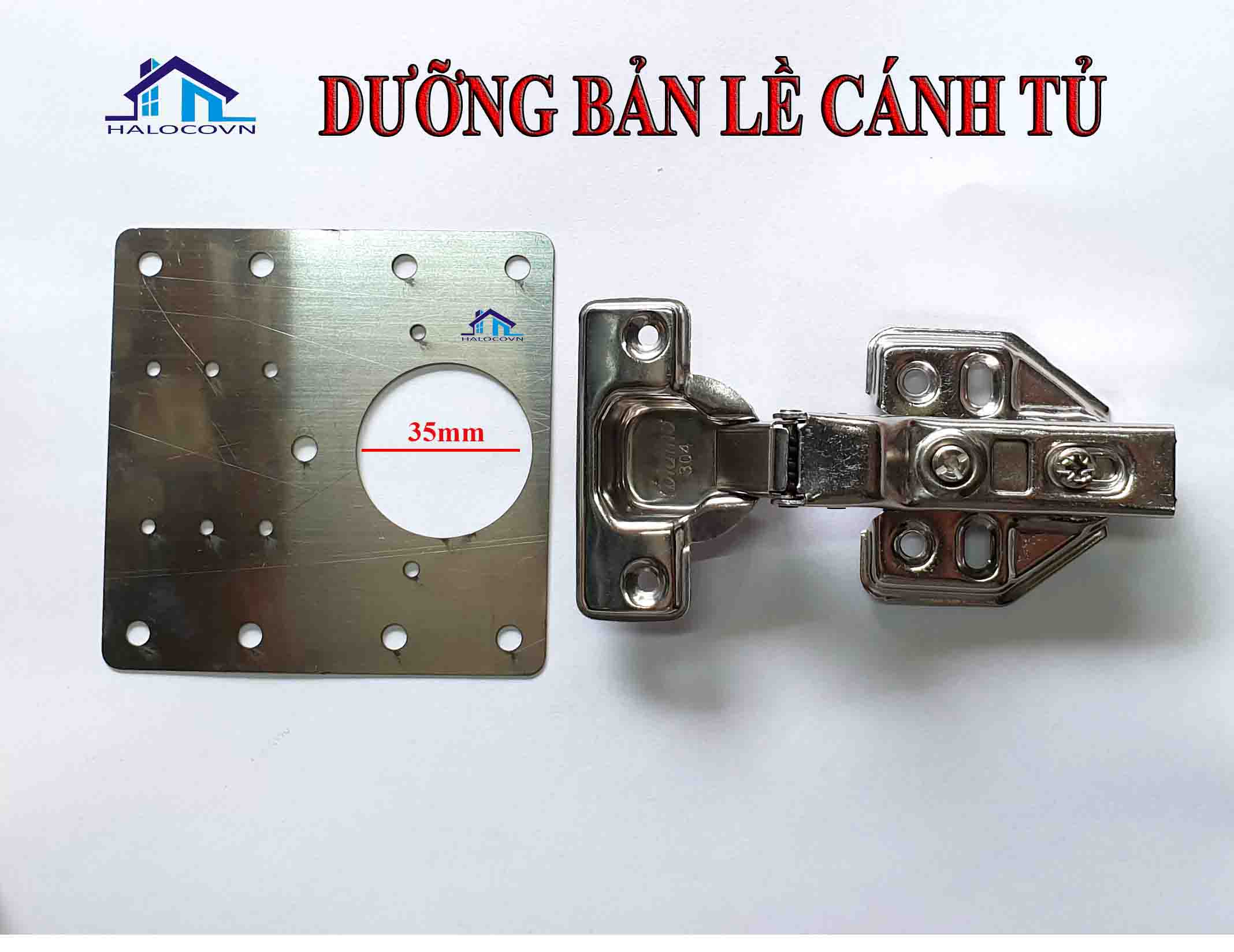 Tấm sửa bản lề tủ gỗ bằng inox cực tiện dụng và bền