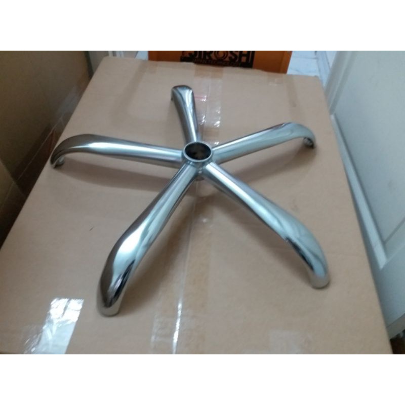 Chân ghế xoay Hòa Phát mạ inox 300mm chính hãng