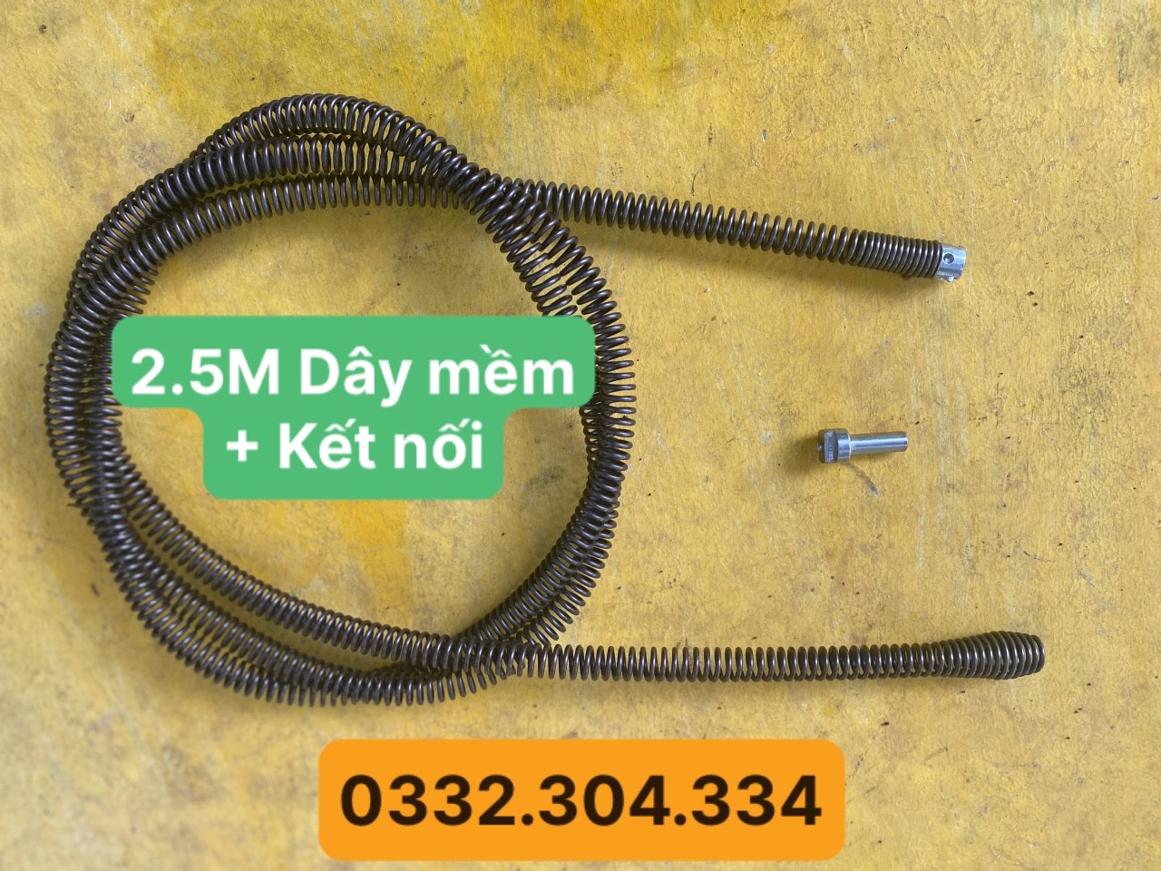 2,5M dây mềm+ Kết nối máy khoan