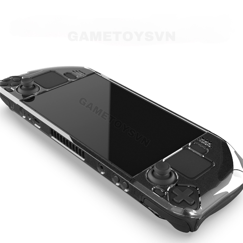Bộ ốp bảo vệ Crystal Case nhựa cứng trong suốt thương hiệu PGTECH Cao Cấp Cho Máy chơi game Valve Steam Deck / SteamDeck