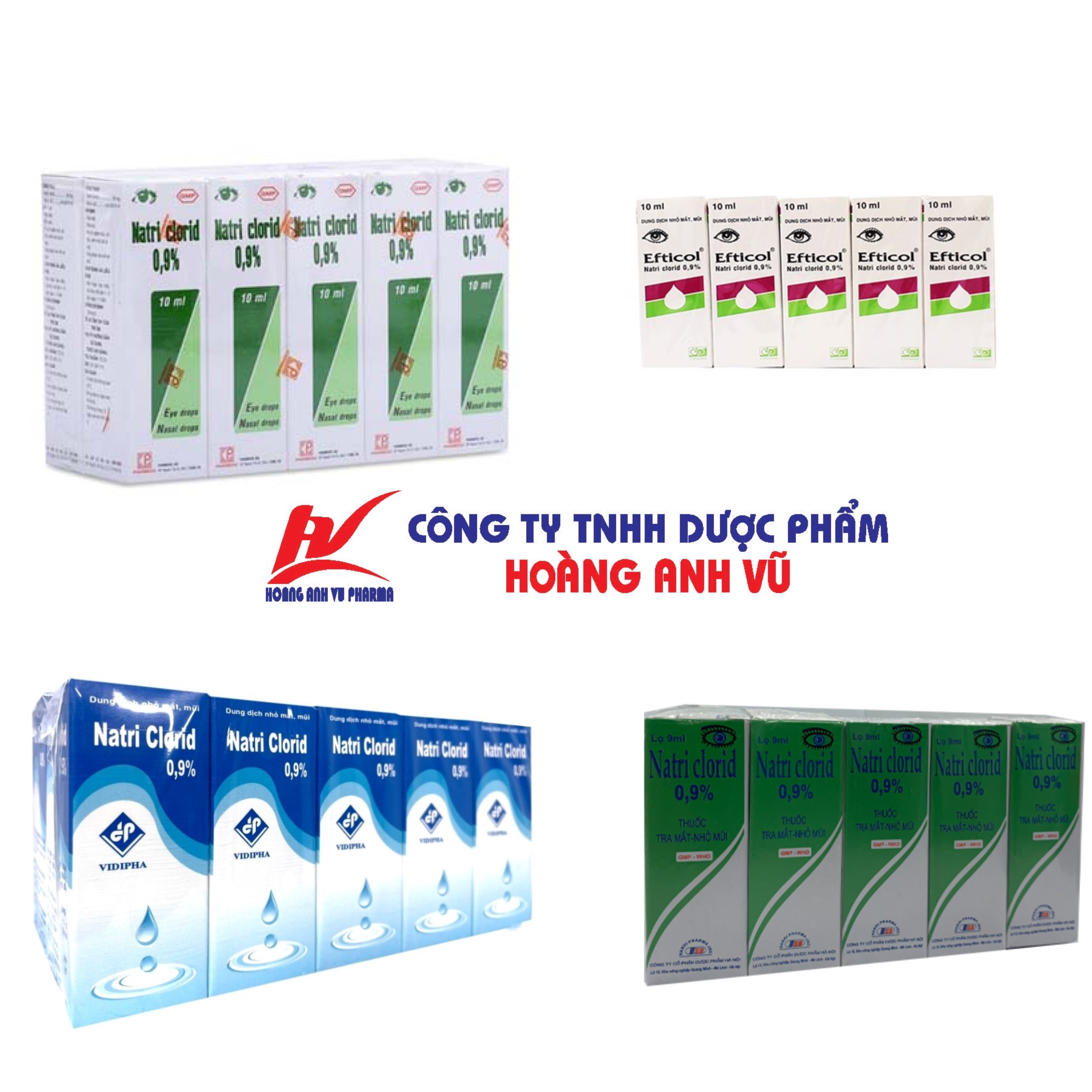 Nước muối sinh lý rửa mắt, mũi