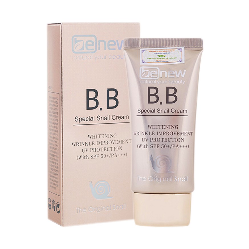 Kem lót nền trang điểm bb cao cấp hàn quốc chiết xuất ốc sên benew special snail