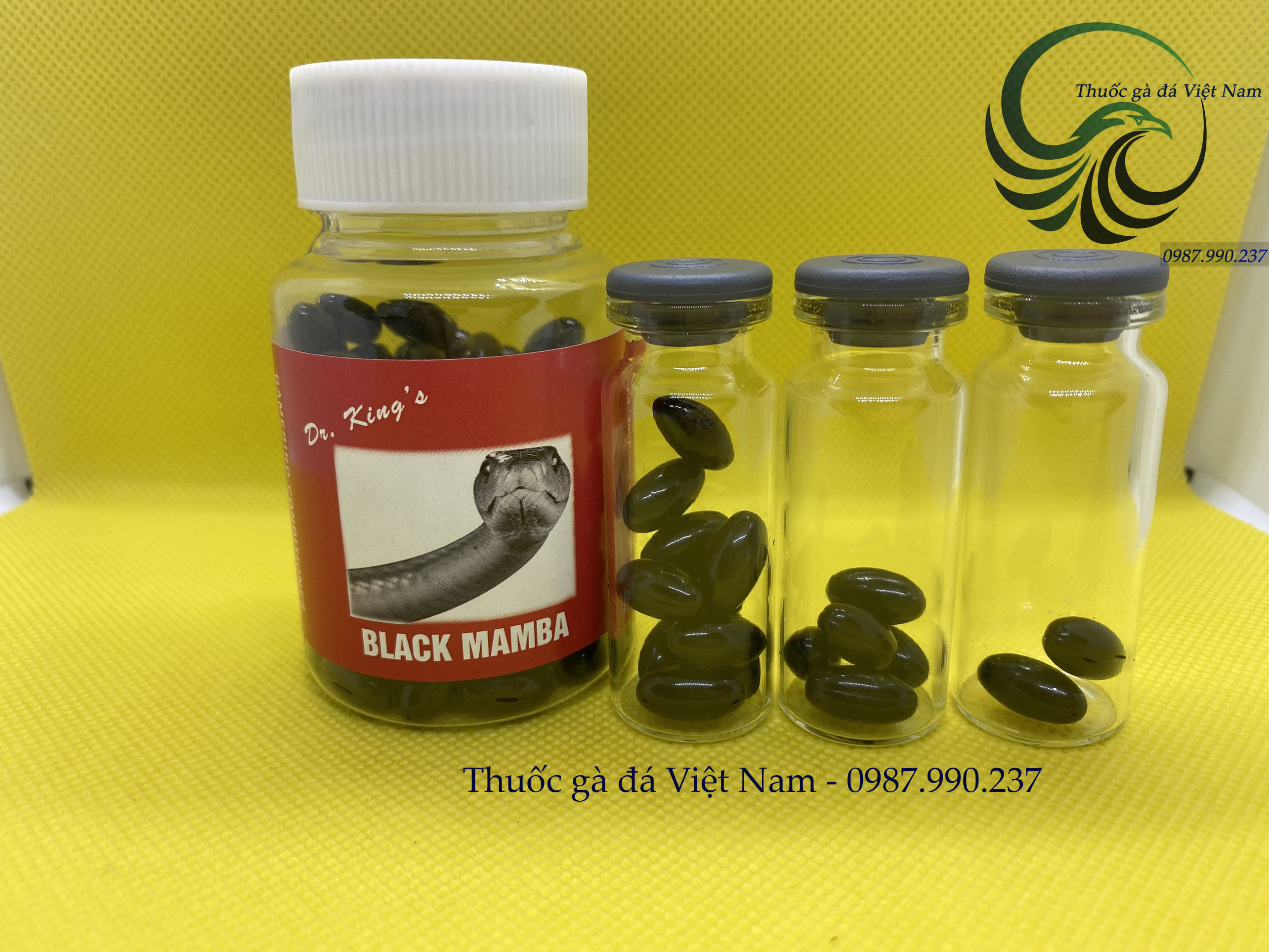 Black Mamba - THUỐC GÀ ĐÁ NỌC RẮN, TĂNG BO LỚN, LỲ CỰC KỲ CHO CHIẾN KÊ