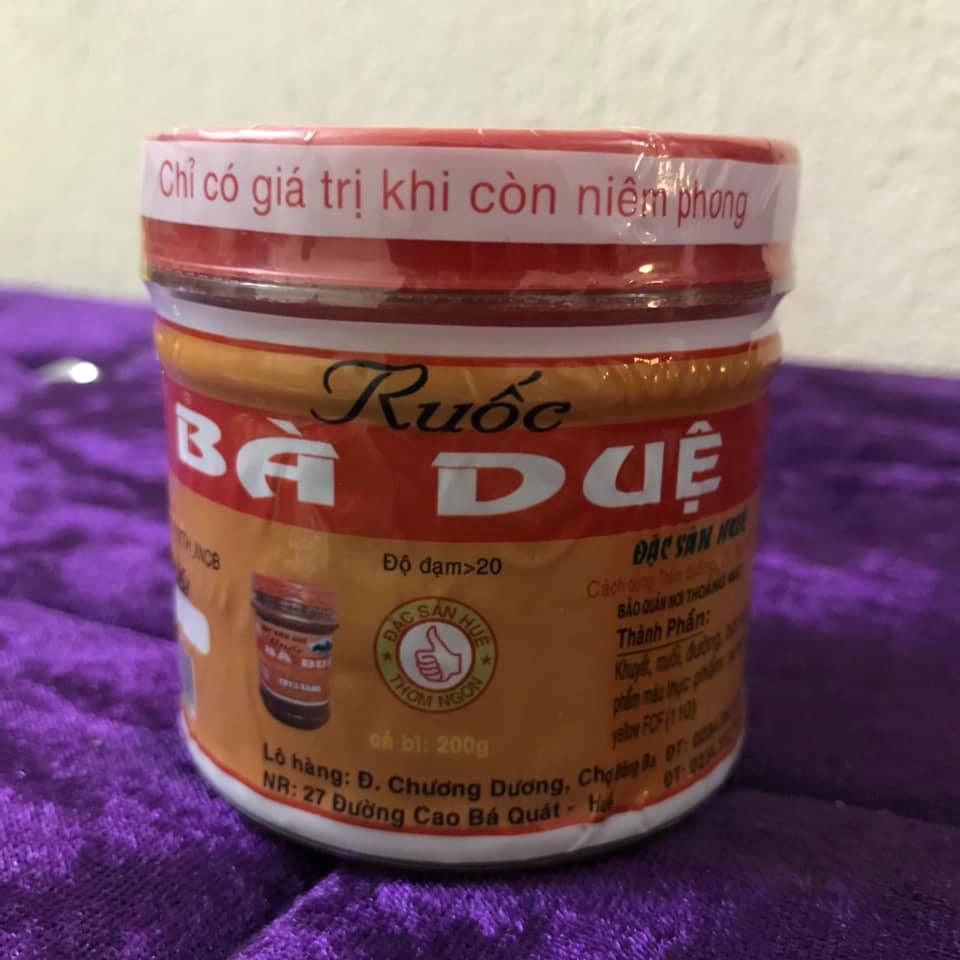 Mắm ruốc huế bà duệ hủ 200g