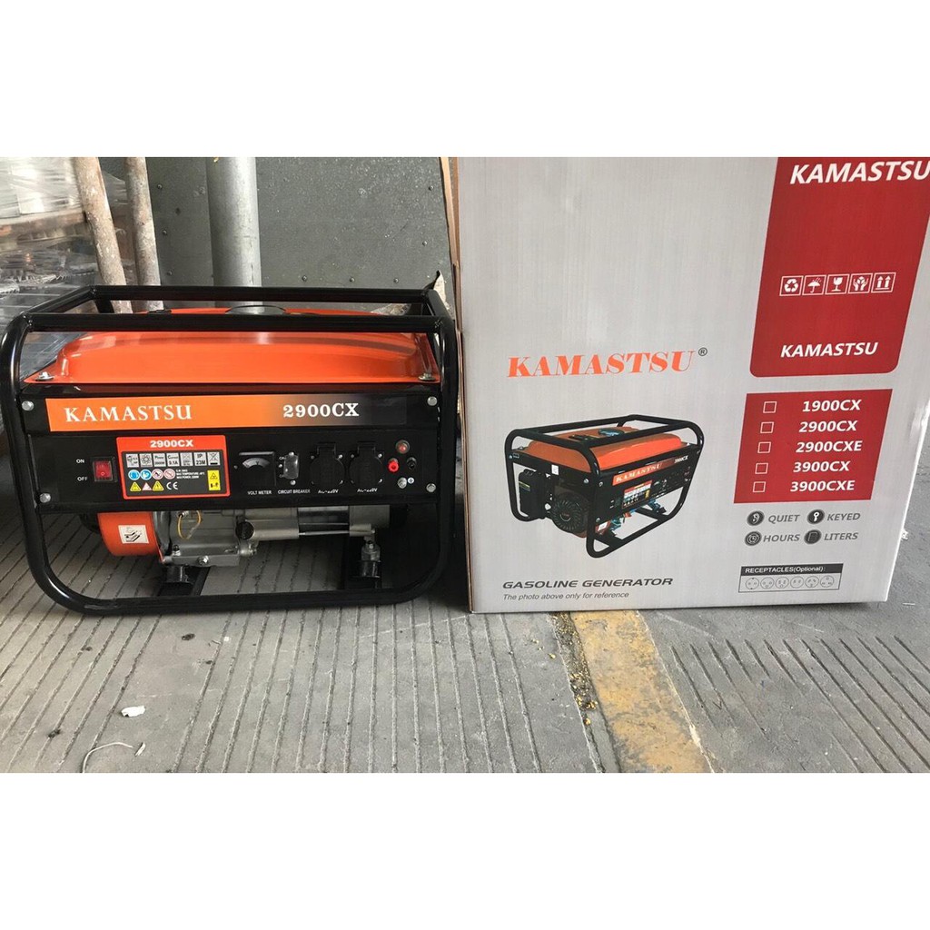 Máy Phát Điện Chạy Xăng 2Kw Kamastsu 2900CX