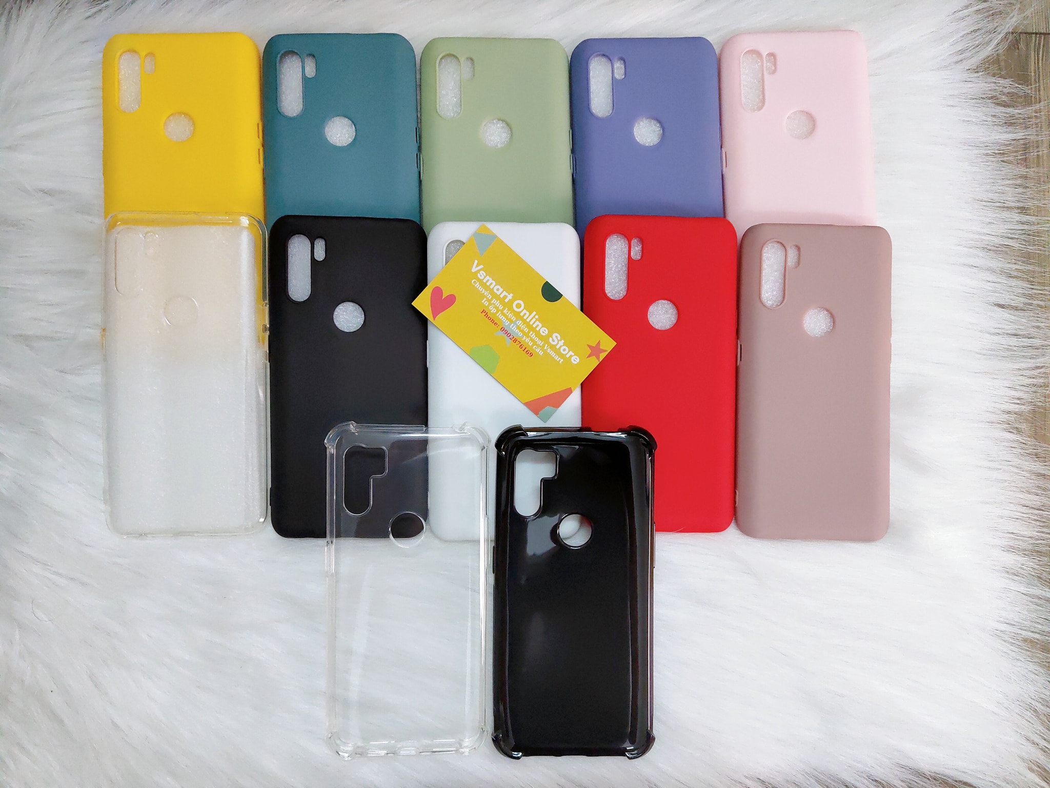 Ốp lưng dẻo màu Vsmart Active 3