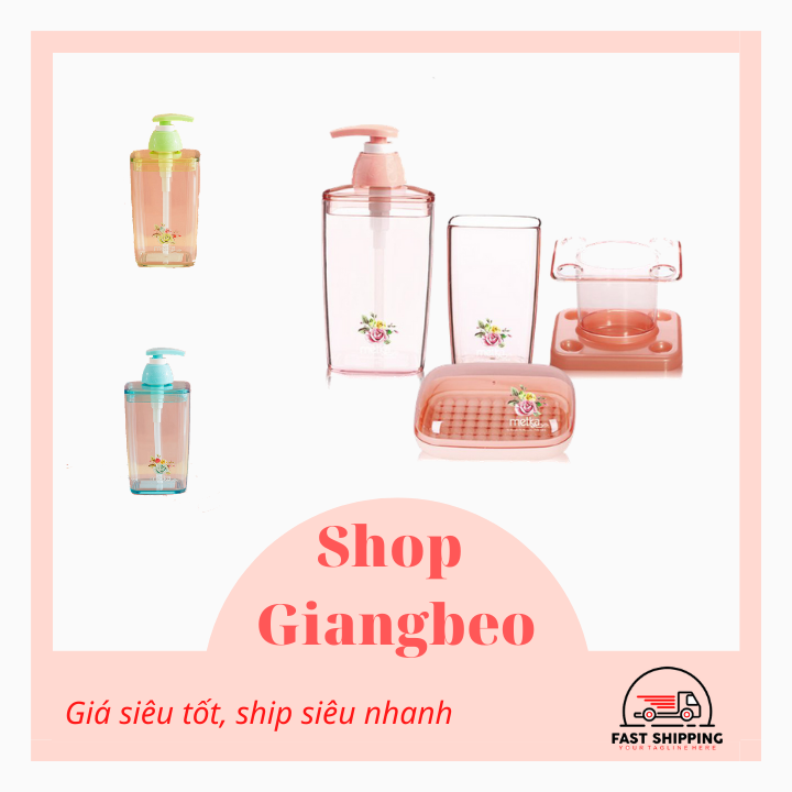 Bình đựng sữa tắm - Bình đựng dầu gội - Bình đựng nước rửa tay -  Bình đựng dung dịch đa năng -Dung tích 420ml, tiện lợi